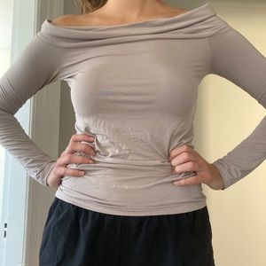 Wilfred new off shoulder shirt